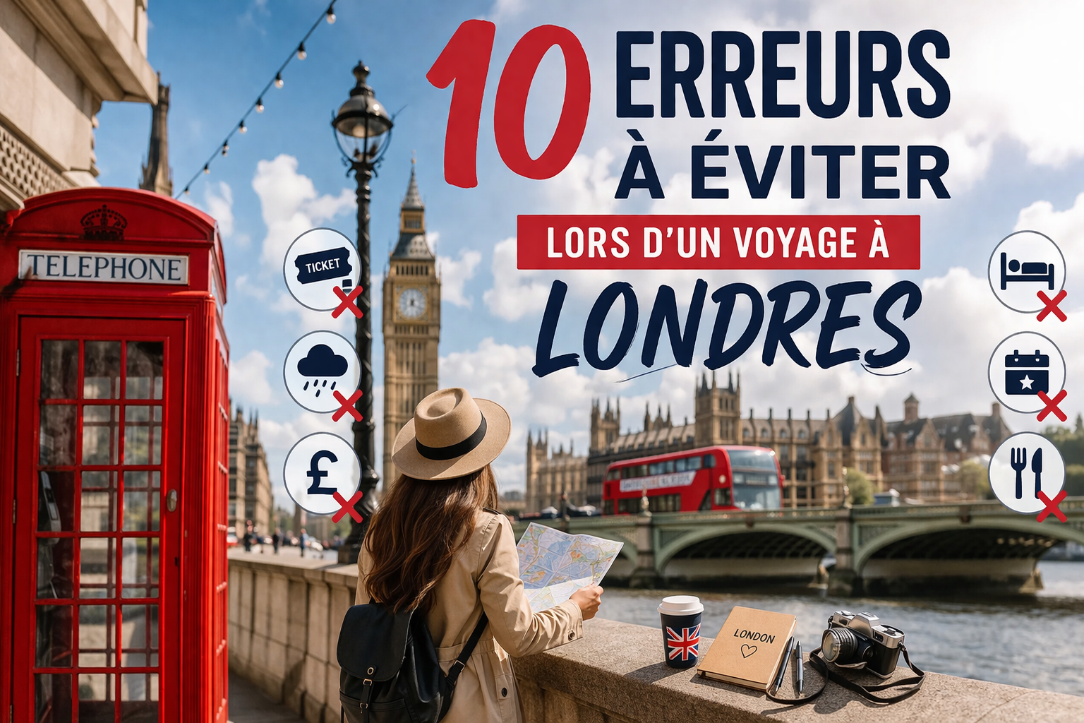 10 erreurs à éviter lors d’un voyage à Londres