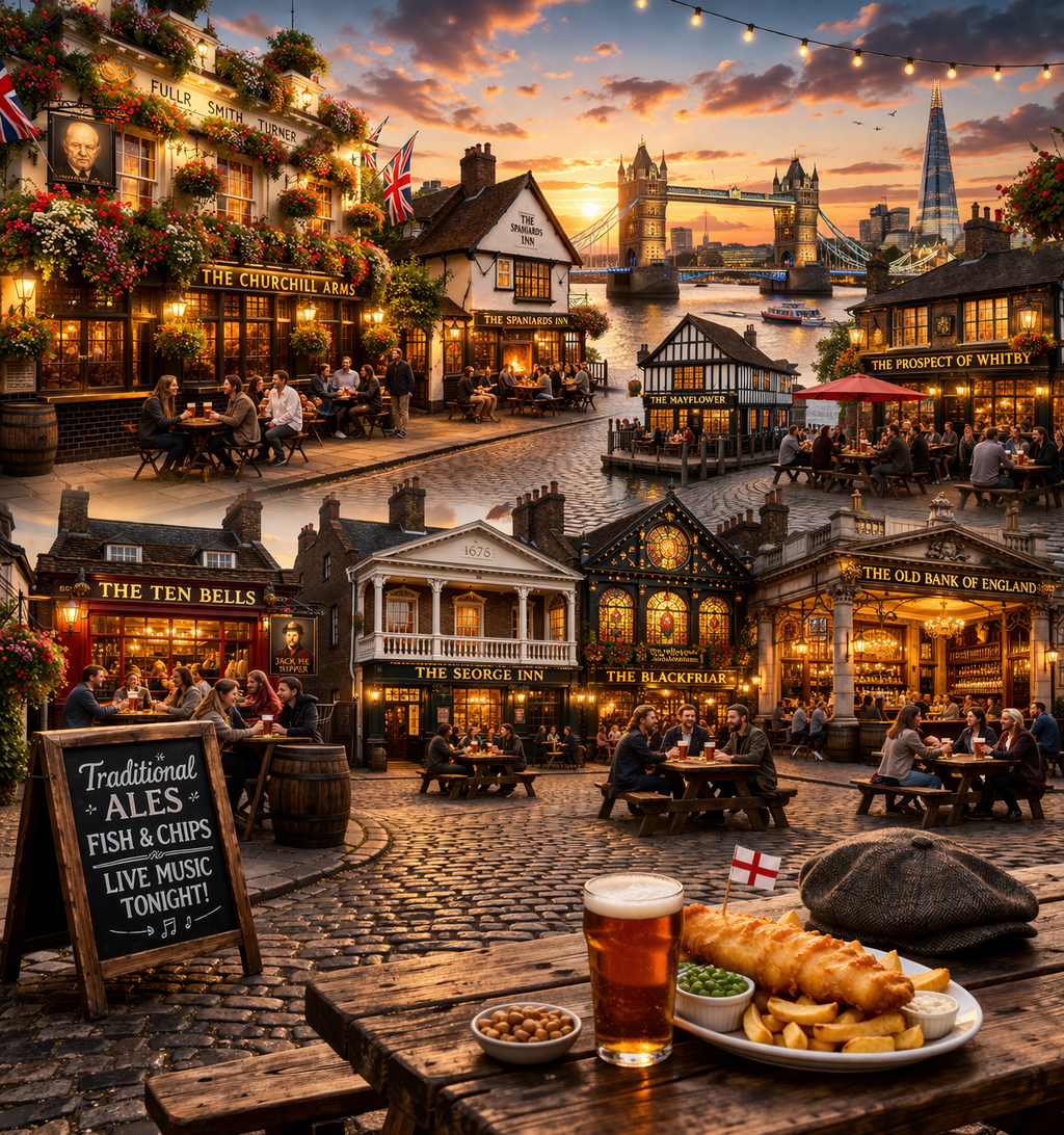 Les 10 pubs typiques de Londres à découvrir absolument