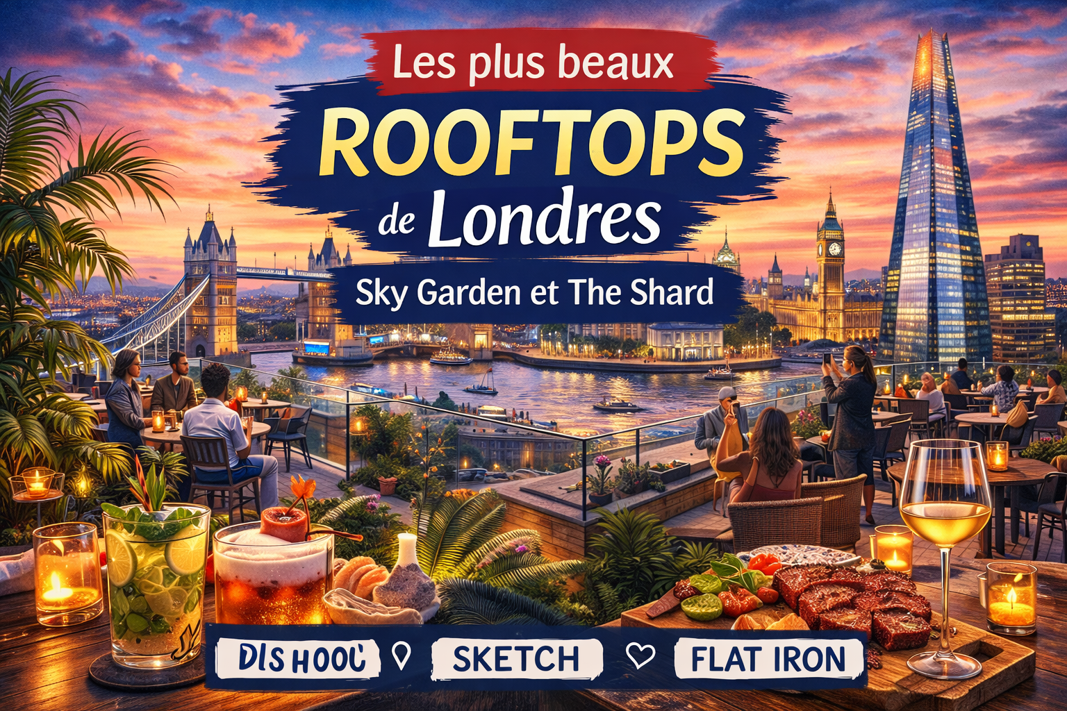 Les plus beaux Rooftops de Londres
