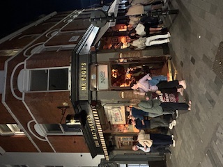 Ambiance nocturne dans le quartier Soho à Londres